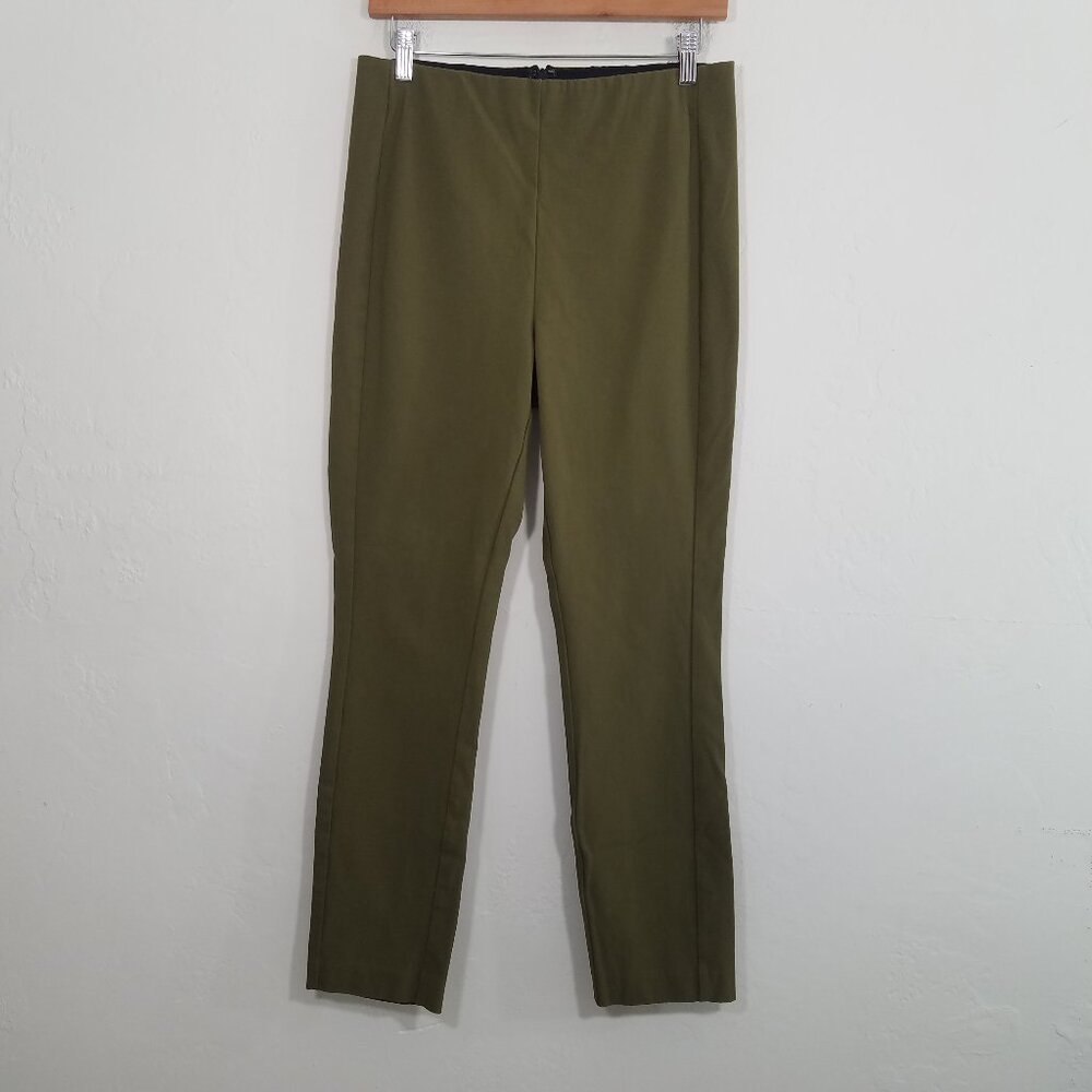 Rag & Bone High Rise Stretch Pants Green Size 10